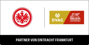 Logo Eintracht Frankfurt Co-Branding DVAG+Generali